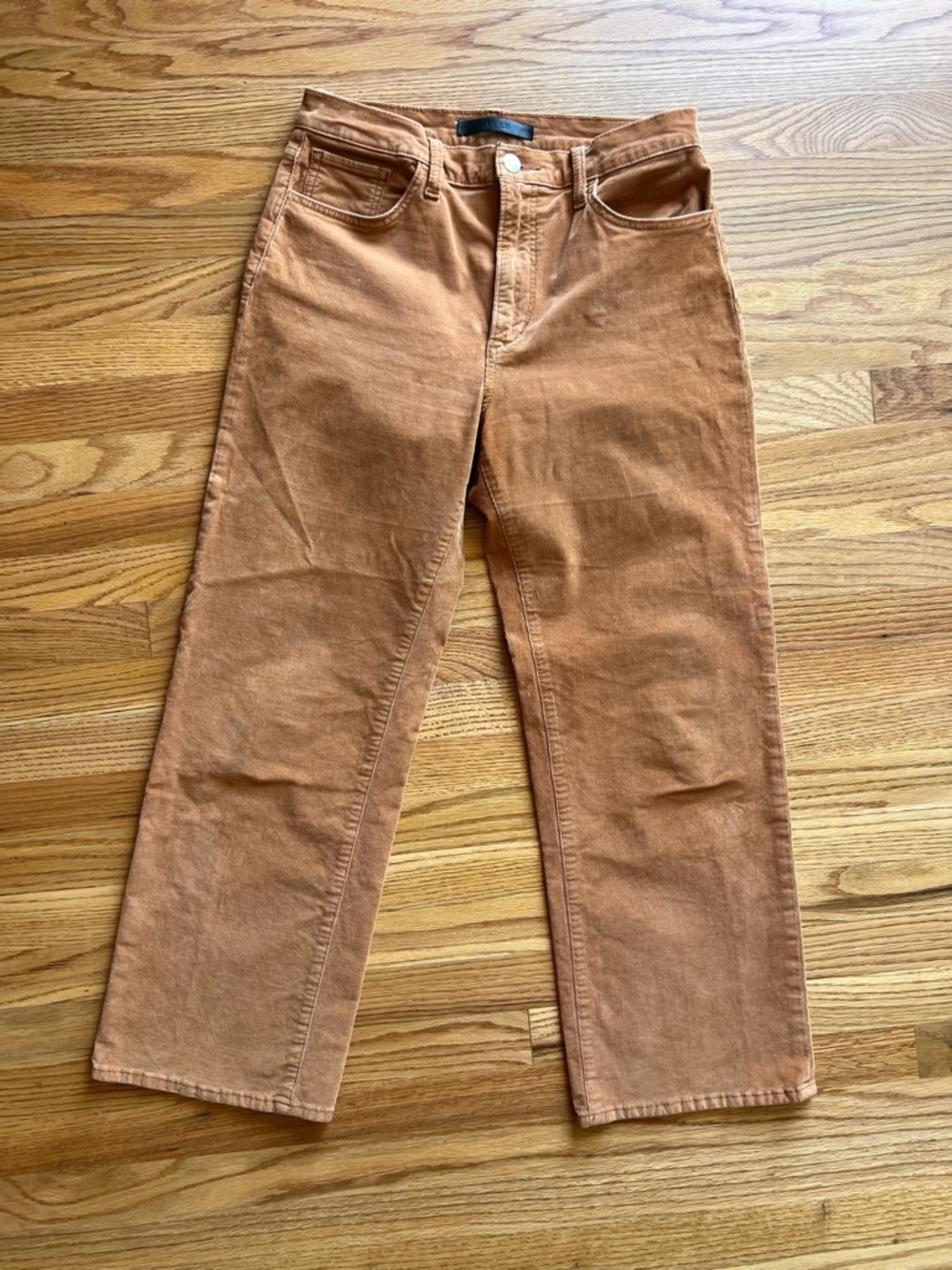 Rust Orange corduroy Pants -joes jeans the Blake